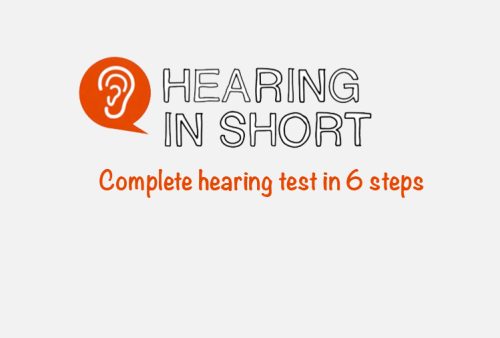 Complete hearing test in 6 steps