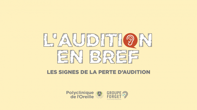 Signes de la perte auditive