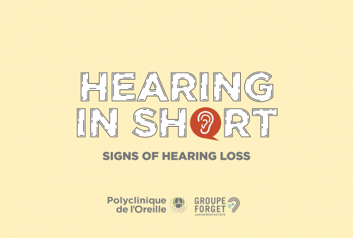 Signs of hearing loss